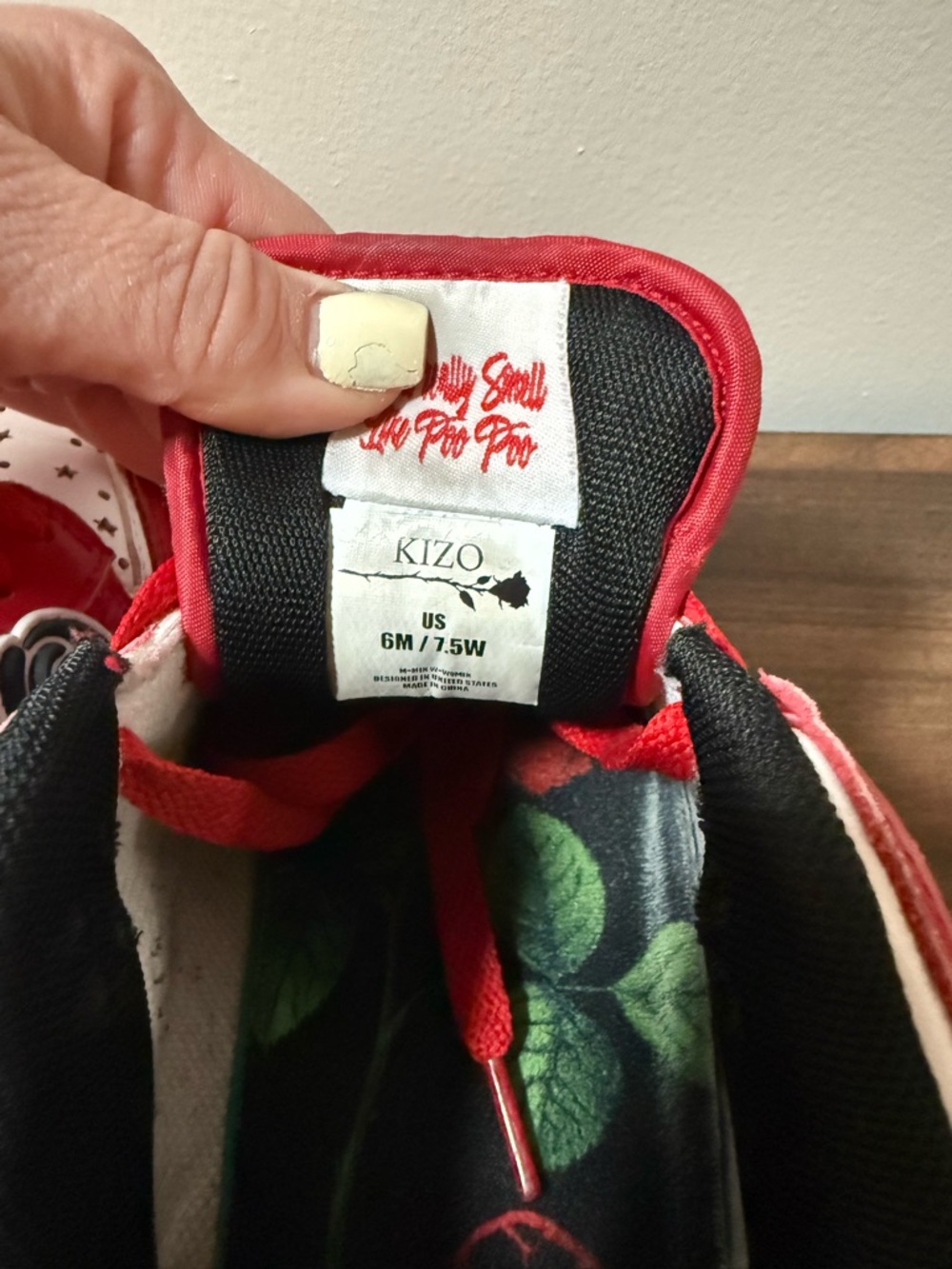 Kizo Kicks Chicago Red 2022 1/100 OG Size 6 - Picture 7 of 9